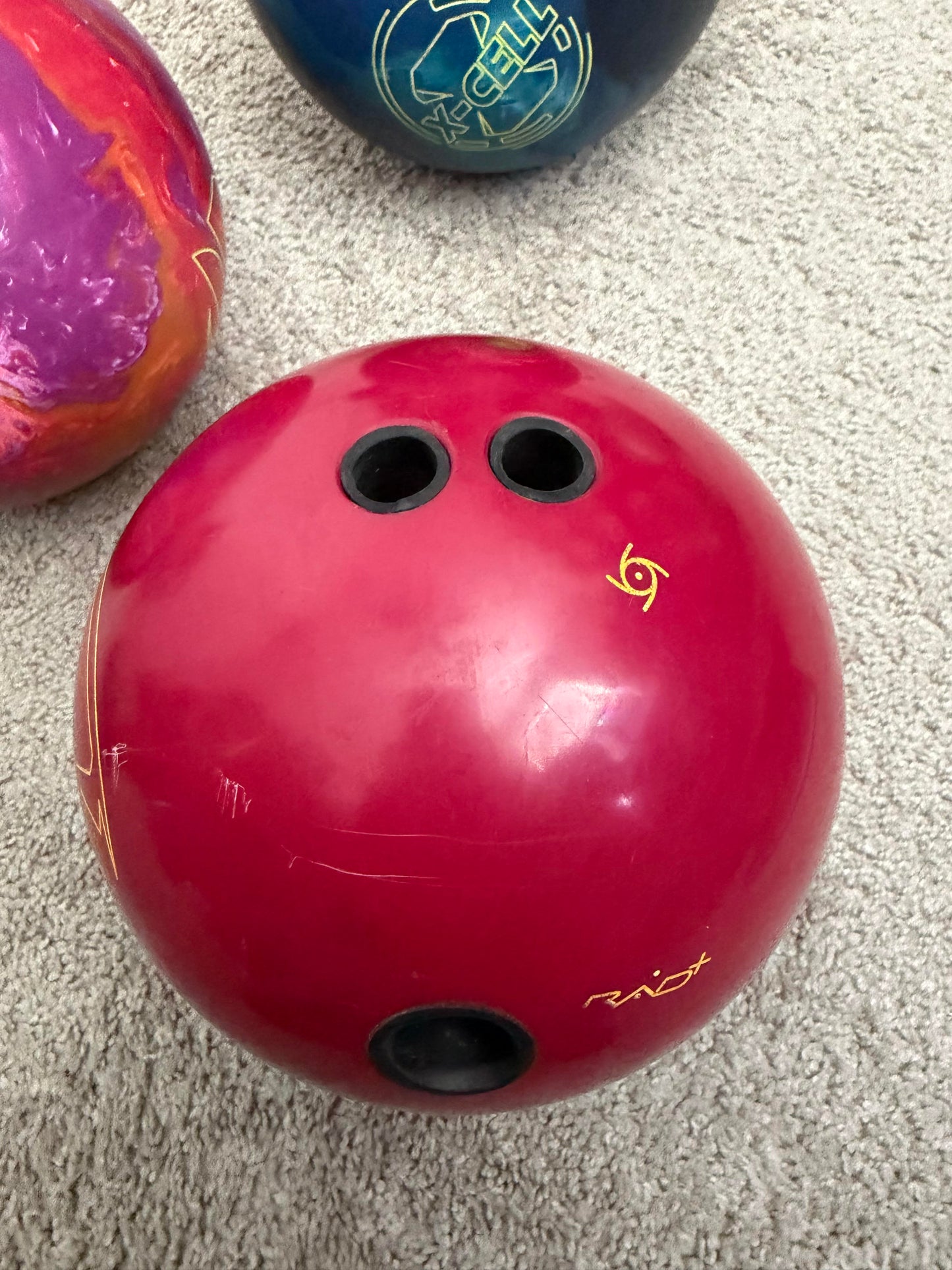 15# used overseas Domination Burgundy