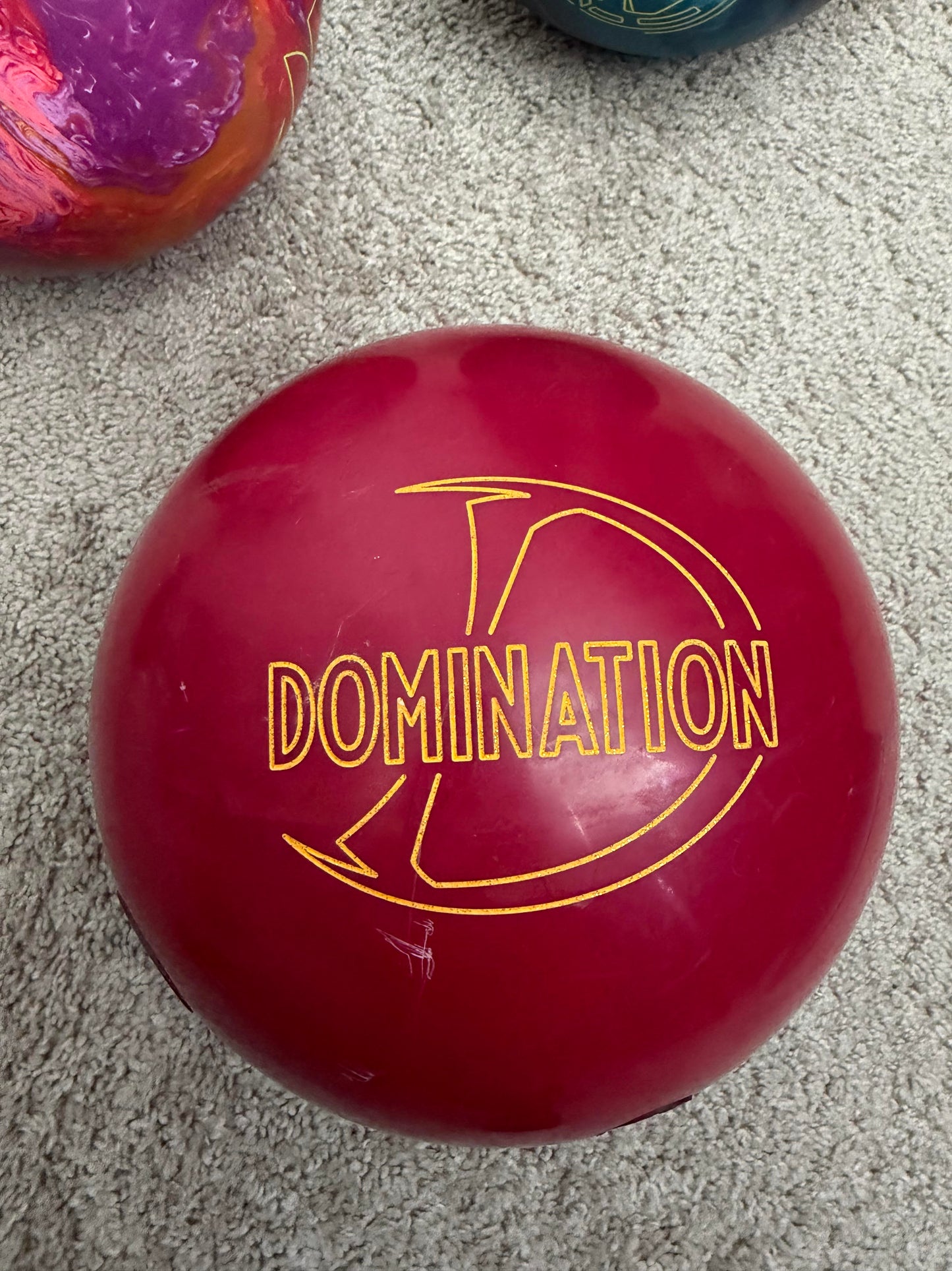 15# used overseas Domination Burgundy
